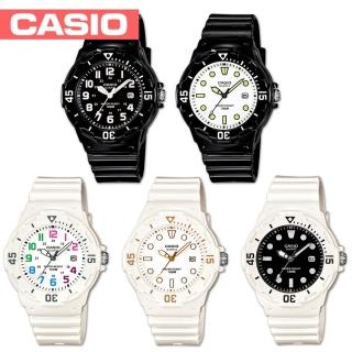 【CASIO 卡西歐】潛水風格-學生/青少年指標錶 鏡面3.4公分(LRW-200H)