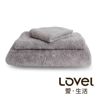 【Lovel】7倍強效吸水抗菌超細纖維浴巾/毛巾/方巾3件組(共9色)