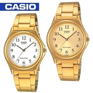 【CASIO 卡西歐】紳士燦金數字型指標男錶(MTP-1130N)