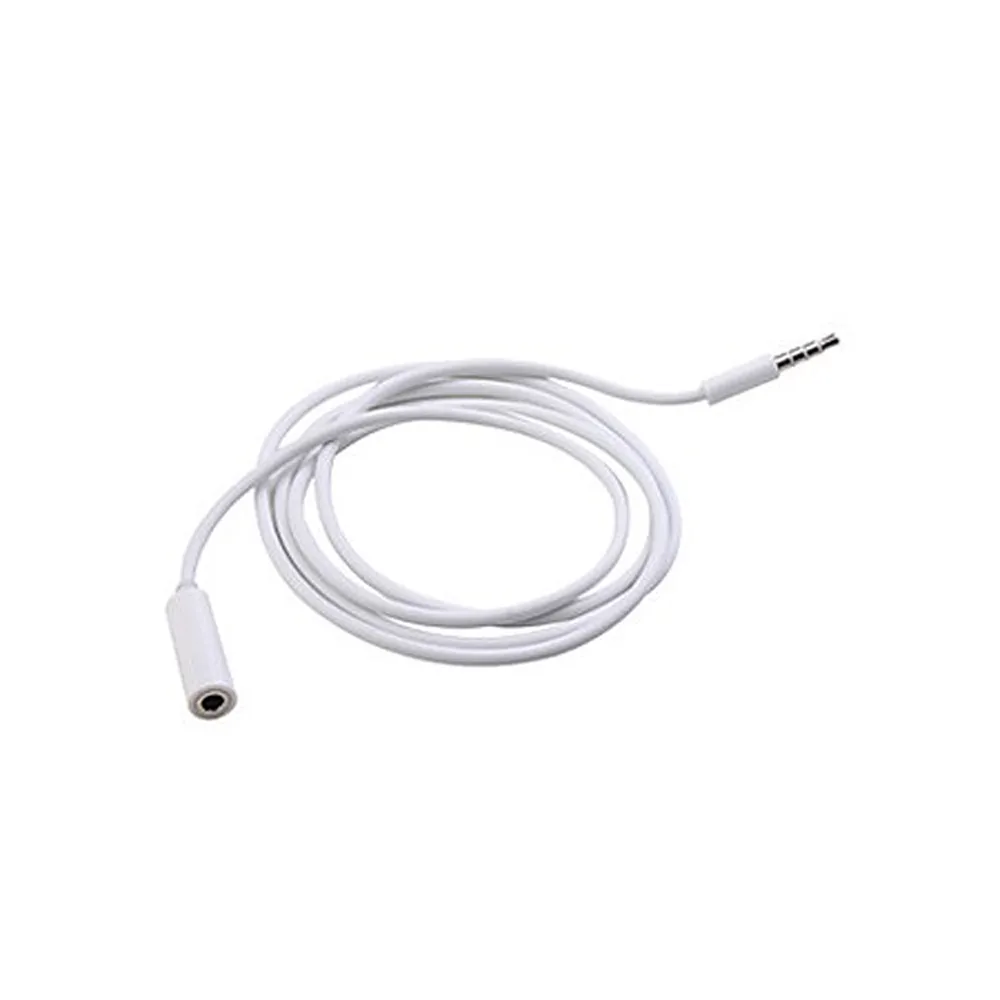 【GCOMM】3.5mm 立體聲音源延長線 1米(時尚白)