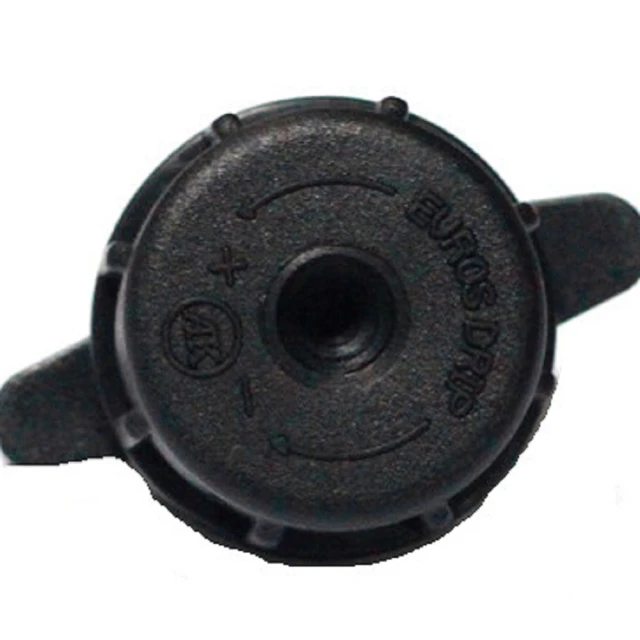 【灑水達人】單孔噴射型可調滴頭一包(20個黑)