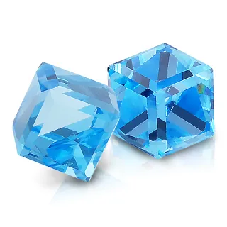 【GIUMKA】耳環．魔法水晶．海水藍(情人節禮物．送禮)