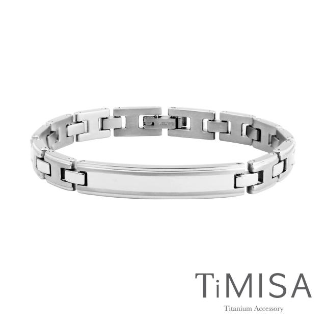 TiMISA 純粹品味-細版 純鈦鍺手鍊