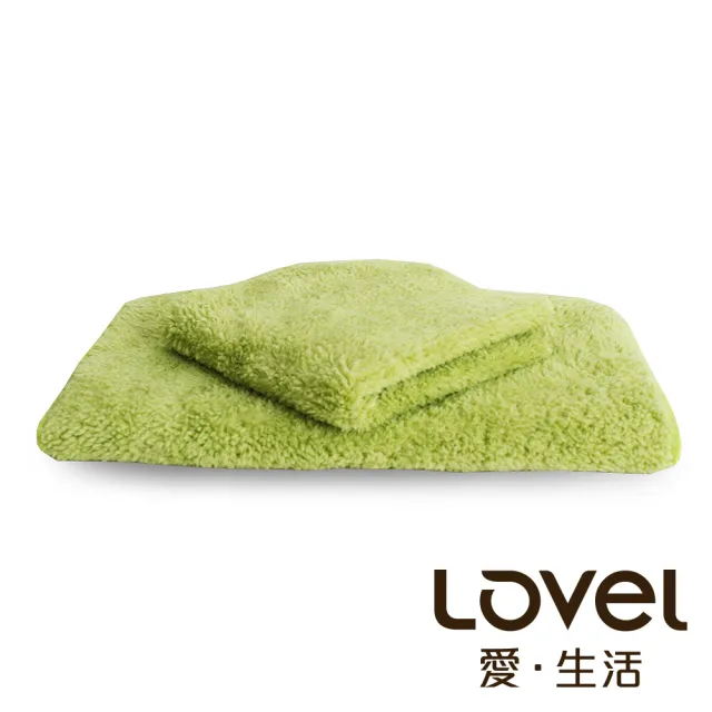 【Lovel】7倍強效吸水抗菌超細纖維毛巾/方巾2件組(共9色)