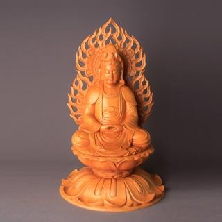 【MU LIFE 荒木雕塑藝品】1.6尺定印觀世音菩薩