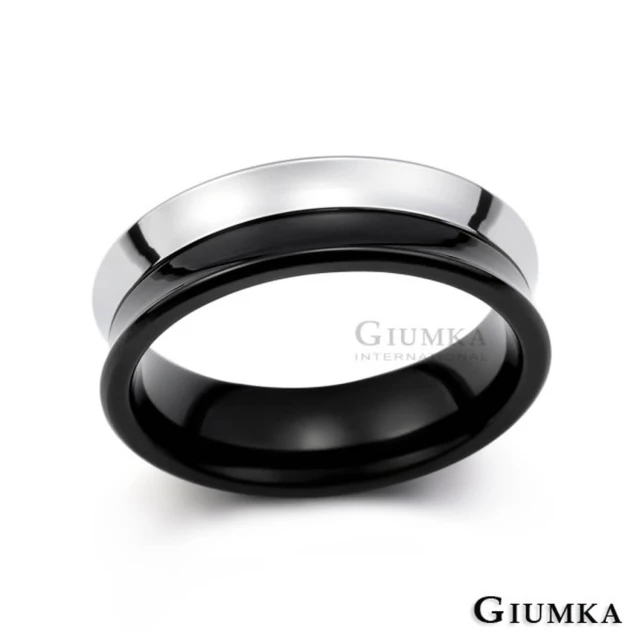 GIUMKA 戒指．對戒．獨一無二．黑(情人節禮物)