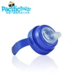 【Pacific Baby】美國學習配件組-鴨嘴型矽膠奶嘴+學習杯握把+寬口奶瓶圈蓋(天天藍)