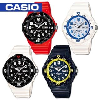 【CASIO 卡西歐】潛水風格-學生/青少年指標錶 鏡面4.4cm(MRW-200HC)
