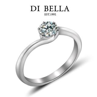 【DI BELLA】不變恆星 頂級完美車工0.30克拉鑽戒