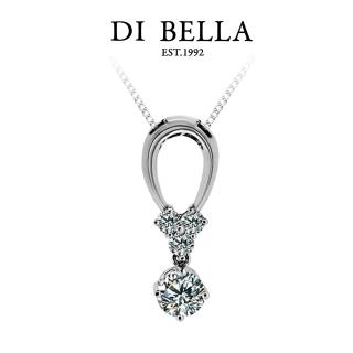 【DI BELLA】SPRING 0.50克拉八心八箭天然鑽石墜鍊