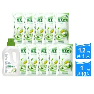 【臺塑生醫 Dr’s Formula】草本敏護抗菌防黴洗衣精型錄組(1瓶+10包)