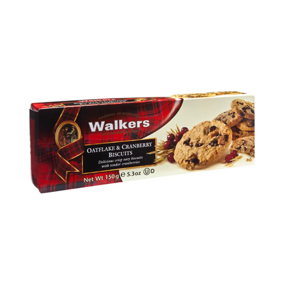 【Walkers】蘇格蘭皇家蔓越莓燕麥餅乾150g