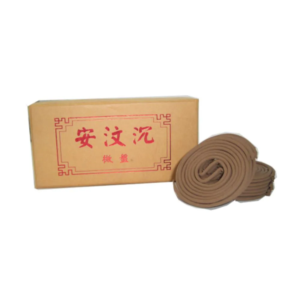 【金發財金紙】特級水沉之安汶沉盤香微盤2H(4入組-盤香系列)