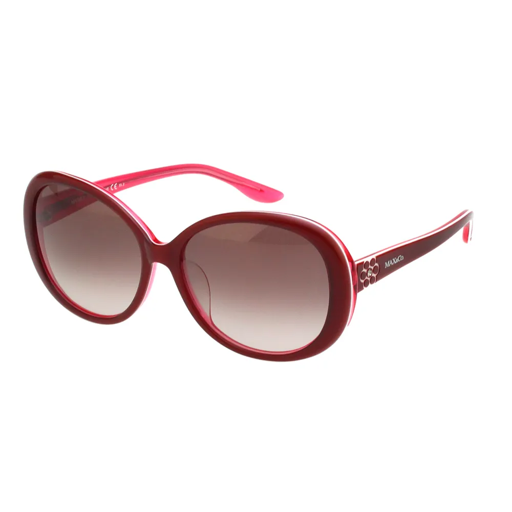 【MAX&CO.】-時尚太陽眼鏡(紅色)