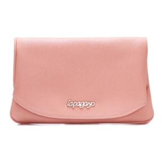 【lapagayo】唯美個性皮質手拿斜揹包(四色)