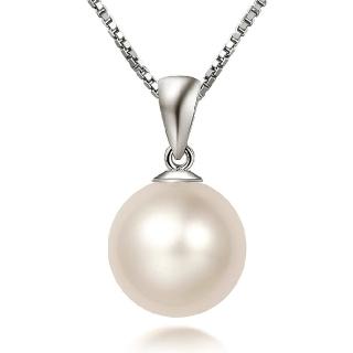 【I.Dear Jewelry】珍愛一生-韓劇宋慧喬925純銀吊墜珍珠造型項鍊