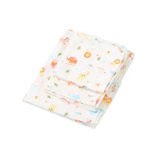 【JoyNa】嬰兒雙層印花高密度紗布浴巾手帕(8件組)