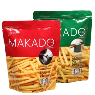 【MAKADO】麥卡多薯條36入/組(鹽味/海苔味)