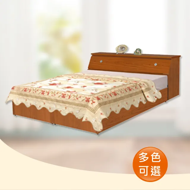 【時尚屋】Terry6尺床箱型加大雙人後掀床(床頭箱+床底)