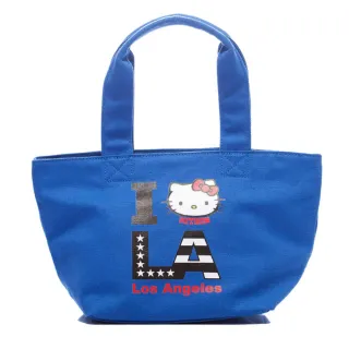 【Kitson】kitson x Kitty - Loves LA 聯名系列 帆布托特包(BLUE)