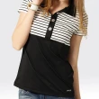 【SAMLIX 山力士】女款 MIT 台灣製 韓版 吸濕排汗   短袖  POLO衫#SP209(黑色.紅色)