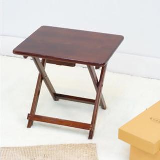 【ONE 生活】威爾休閒桌寬48*高48cm免組裝(櫻桃木色寬48*深39cm)