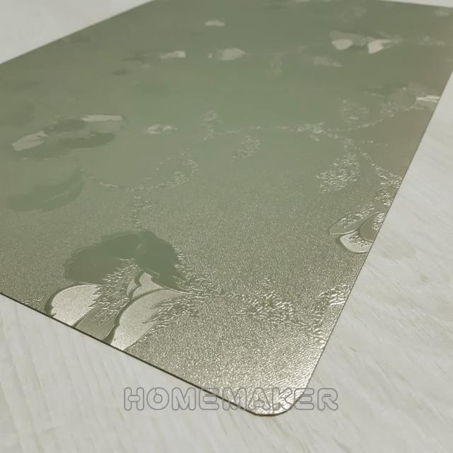 【Homemake】花卉金屬壓紋餐墊-4入(RN-TD228-A035)