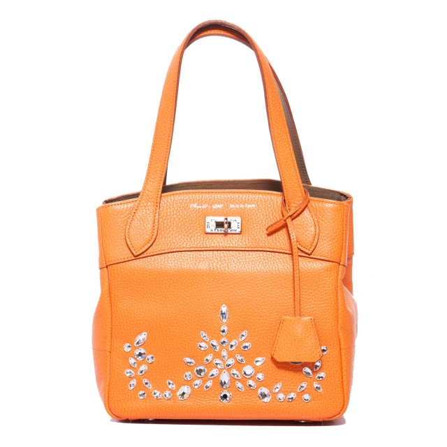 【A.D.M.J.】華麗水晶牛革 VERA TOTE(ORANGE)