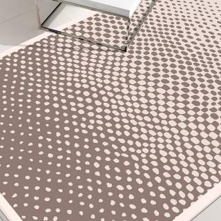 【範登伯格】比利時 夏蔓柔光絲質感地毯-漸層(160x230cm/棕)