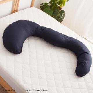 【LUST】100%全棉 日系-安心孕婦纖維枕1入/釋壓/可拆洗男友/託腹枕/嬰兒枕/準媽媽專用