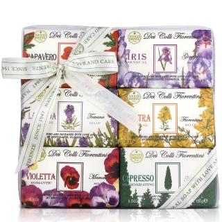 【Nesti Dante 義大利手工皂】天然花妍禮盒150g×6入(原廠公司貨)