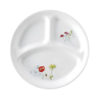 【CORELLE 康寧餐具】花漾彩繪10吋分隔盤(310)