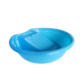 【生活King】悠活二合一洗衣盆/洗衣板(一體成形) 