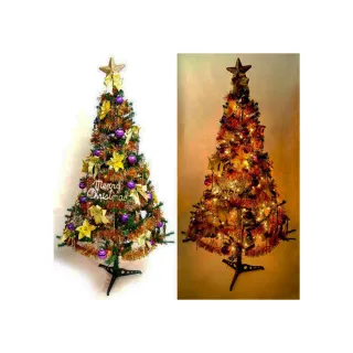 【聖誕樹】台灣製7尺/7呎210cm特級金色松針葉聖誕樹裸樹-不含飾品-不含燈(.)