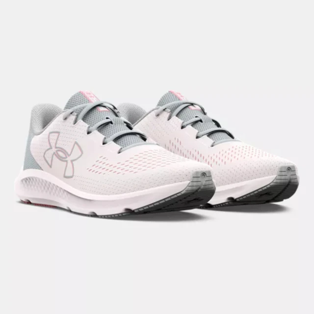 UNDER ARMOUR 慢跑鞋 女鞋 運動鞋 緩震 Charged Pursuit 3 BL☆ 粉灰 3026523101(412)