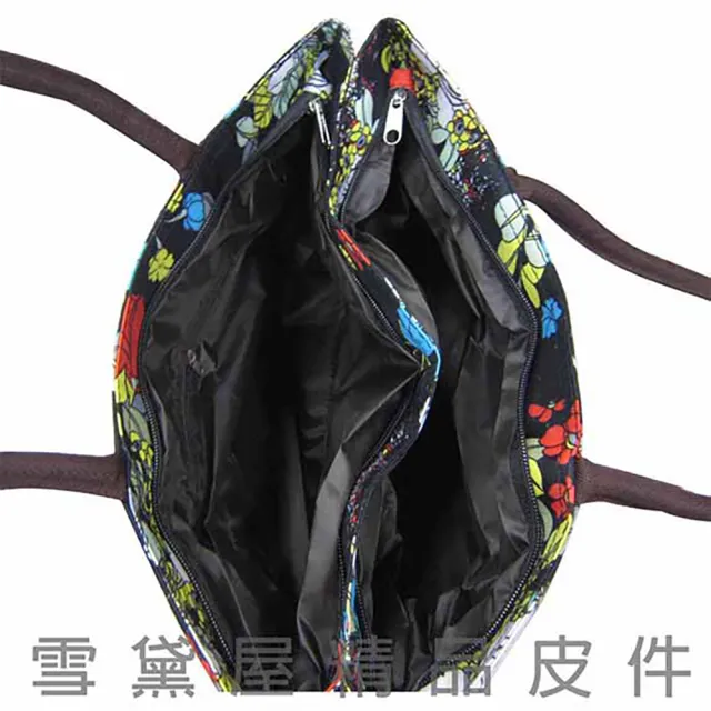 【SNOW.bagshop】雙11 托特包購物袋簡易袋二層主袋(手提肩背防水包 泥龍布材質多功能)
