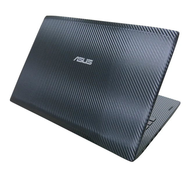 【Ezstick】ASUS FX502 VM 黑色立體紋機身貼(含上蓋貼、鍵盤週圍貼)