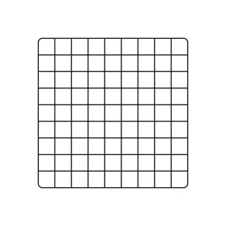 【TRENY】萬用網片 1.5x1.5尺 6入-黑