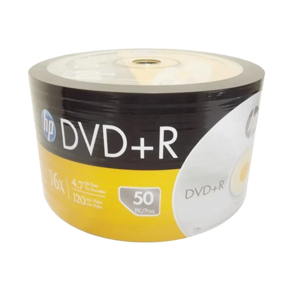 【HP 惠普】HP LOGO DVD+R 16X 4.7GB 空白光碟片(600片)