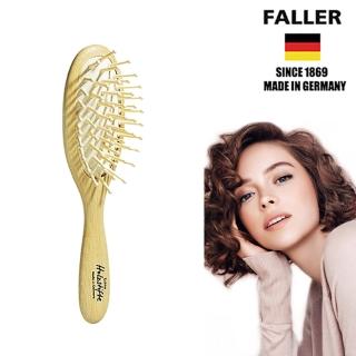 【FALLER德國芙樂森詠木香】德國製FSC橢圓圓珠櫸木氣墊好按摩木齒梳(氣墊按摩梳/梳頭按摩美容/幸福母親節)