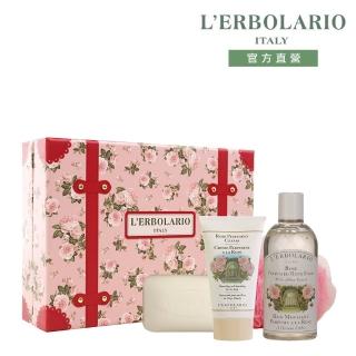 【L’ERBOLARIO 蕾莉歐】玫瑰幸福旅行箱禮盒(母親節限定)