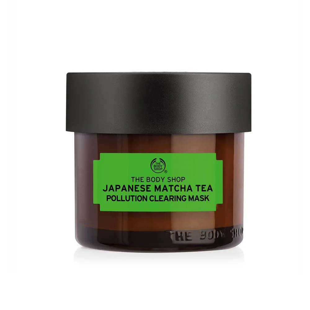 【THE BODY SHOP 美體小舖】日本抹茶防護抗老面膜(75ML)