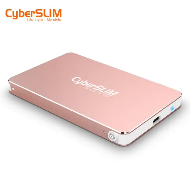 【CyberSLIM】S25U31 2.5吋外接盒 USB3.1  + 1TB 固態硬碟(SSD)