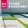 【貝力】草地皮 人工草皮100x200cm(完美草高  戶外室內皆可用)