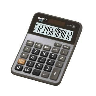 【CASIO卡西歐】12位數雙電源商用計算機(MX-120B)