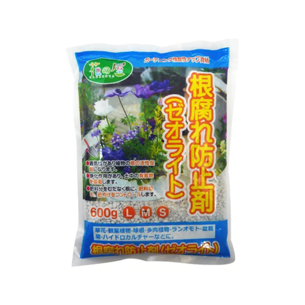 【蔬菜工坊】花之屋根腐防止劑600g-中粒M(珪酸白土)