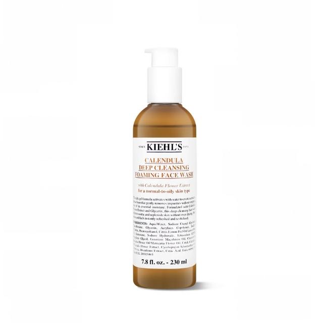 【Kiehl’s 契爾氏】金盞花植物精華潔面泡泡凝露 230ml(平行輸入)