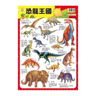 妙妙雞認知小掛圖【恐龍王國】
