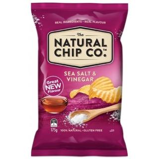 【澳洲Natural】海鹽酸醋口味厚片波浪洋芋片(175g)