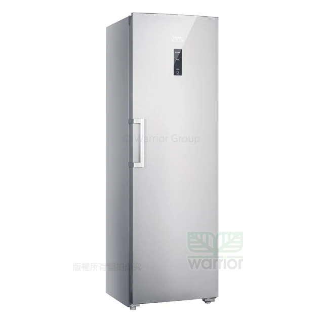【Haier 海爾】266L 直立單門右開無霜冷凍櫃(HUF-300銀灰色)